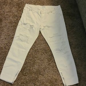 One Teaspoon Low Waist short rise skinny jeans